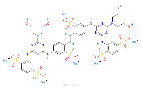 CAS:68971-49-3_荧光增白剂264的分子结构