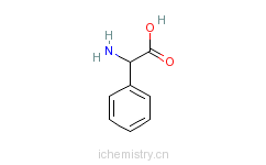 CAS:69-91-0_2-氨基-2-苯基乙酸的分子结构