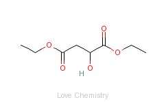 CAS:691-84-9_L-苹果酸二乙酯的分子结构