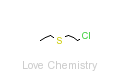 CAS:693-07-2_2-氯乙基乙基硫醚的分子结构