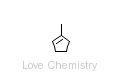 CAS:693-89-0_1-甲基环戊烯的分子结构