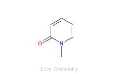 CAS:694-85-9_1-甲基-2-吡啶酮的分子结构
