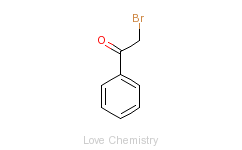 CAS:70-11-1_2-溴苯乙酮的分子结构