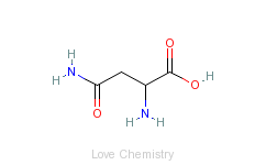 CAS:70-47-3_L-天冬酰胺的分子结构