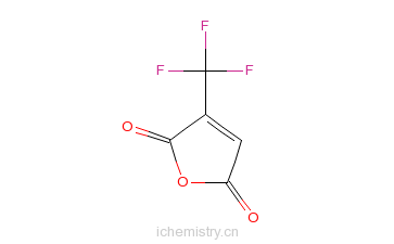 CAS:700-27-6_三氟甲基马来酸酐的分子结构
