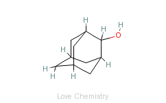 CAS:700-57-2_2-金刚烷醇的分子结构
