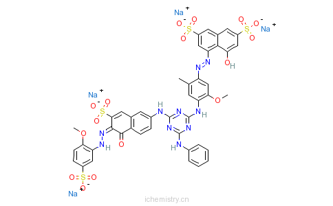 CAS:70236-51-0_C.I.直接红89的分子结构