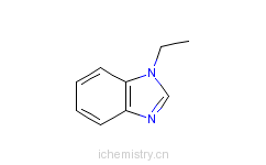 CAS:7035-68-9_1-乙基苯并咪唑的分子结构