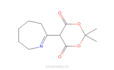 CAS:70912-54-8_2,2-׻-5-(2-hexahydroazepinylidene)-1,3-dioxan-4,6-dioneķӽṹ
