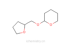 CAS:710-14-5_2(3)-(四氢糠基氧)四氢吡喃的分子结构
