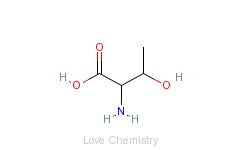 CAS:72-19-5_L-苏氨酸的分子结构