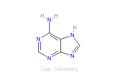 CAS:73-24-5_腺嘌呤的分子结构