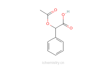 CAS:7322-88-5_(S)-(+)-O-乙酰基-L-扁桃酸的分子结构