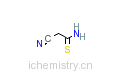 CAS:7357-70-2_2-氰基硫代乙酰胺的分子结构