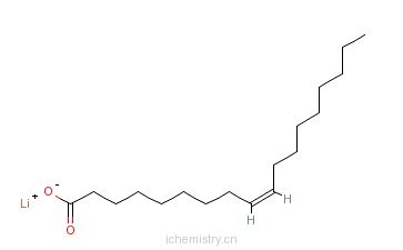 CAS:7384-22-7_(Z)-9-十八烯酸锂盐的分子结构