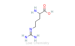 CAS:74-79-3_L-精氨酸的分子结构