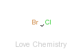 CAS:74-97-5_溴氯甲烷的分子结构