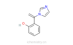 CAS:74204-47-0_1-[1-(2-羟基苯基)乙烯基]-1H-咪唑的分子结构
