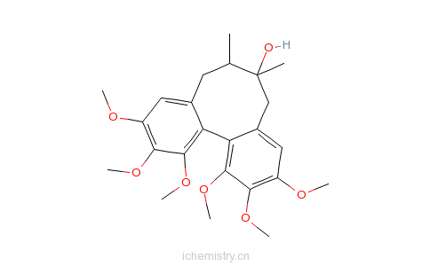 CAS:7432-28-2_五味子素的分子结构