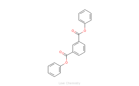 CAS:744-45-6_间苯二甲酸二苯酯的分子结构