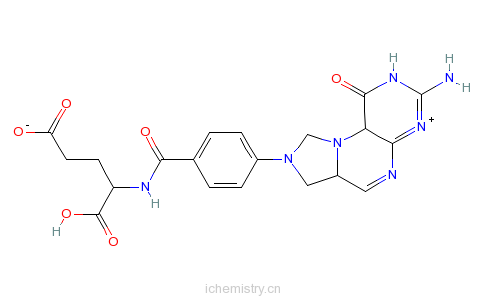 CAS:7444-29-3_脱水亚叶酸的分子结构