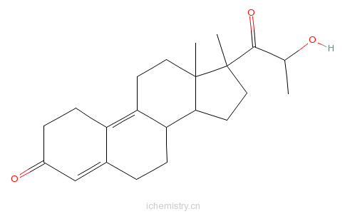 CAS:74513-62-5_曲美孕酮的分子结构