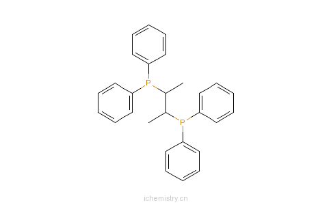 CAS:74839-84-2_双(二苯基膦)丁烷的分子结构