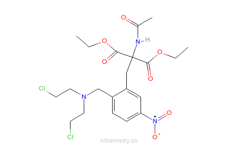 CAS:74980-13-5_2-(乙酰氨基)-2-{2-[(二(&beta的分子结构