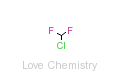 CAS:75-45-6_一氯二氟甲烷的分子结构
