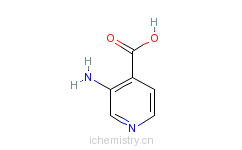CAS:7529-20-6_3-氨基异烟酸的分子结构