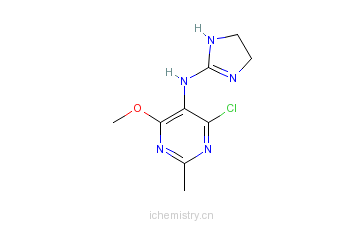 CAS:75438-57-2_莫索尼啶的分子结构