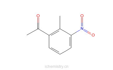 CAS:75473-11-9_1-(2-甲基-3-硝基苯基)乙酮的分子结构