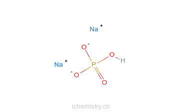CAS:7558-79-4_磷酸氢二钠的分子结构