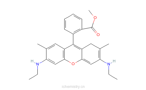 CAS:75627-12-2_颜料红81:2的分子结构