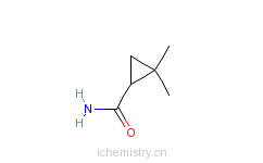 CAS:75885-58-4_(S)-(+)-2,2-二甲基环丙烷甲酰胺的分子结构