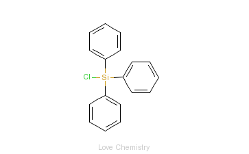 CAS:76-86-8_三苯基氯硅烷的分子结构