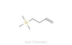 CAS:763-13-3_3-丁烯基三甲基硅烷的分子结构
