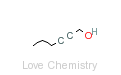 CAS:764-60-3_2-己炔-1-醇的分子结构