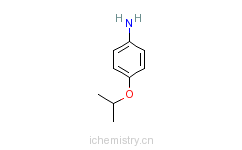 CAS:7664-66-6_4-异丙氧基苯胺的分子结构
