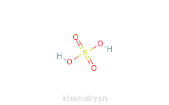 CAS:7664-93-9_硫酸的分子结构