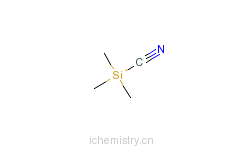 CAS:7677-24-9_三甲基氰硅烷的分子结构