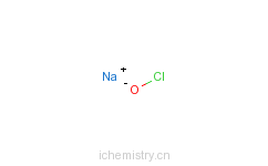 CAS:7681-52-9_次氯酸钠的分子结构