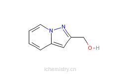 CAS:76943-47-0_吡唑并[1,5-a]吡啶-2-甲醇的分子结构