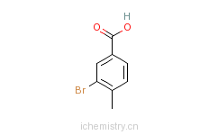 CAS:7697-26-9_3-溴-4-甲基苯甲酸的分子结构