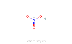CAS:7697-37-2_硝酸的分子结构