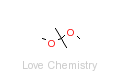 CAS:77-76-9_2,2-二甲氧基丙烷的分子结构