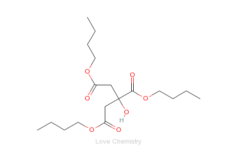 CAS:77-94-1_柠檬酸三丁酯的分子结构