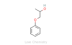CAS:770-35-4_1-苯氧基-2-丙醇的分子结构