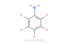 CAS:771-60-8_2,3,4,5,6-五氟苯胺的分子结构