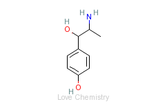 CAS:771-91-5_(1R,2S)-2-Amino-1-(4-hydroxyphenyl)propane-1-olķӽṹ